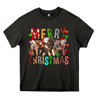 Asphalt Merry christmas pigs Heavy Core Tee - FaDigitalArtStudio