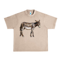 French Oak american mammoth jackstock donkey Urban Heavy Tee - LillyAllenDesigns