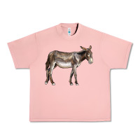 Salmon american mammoth jackstock donkey Urban Heavy Tee - LillyAllenDesigns