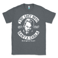 Charcoal Heather santa carla est 1987 Classic Tee - baoMotion