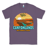 Lavender Canyonlands Moab Utah National Park Nature Outdoor Lovers Classic Tee - baoMotion