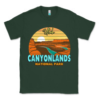 Sports Green Canyonlands Moab Utah National Park Nature Outdoor Lovers Classic Tee - baoMotion