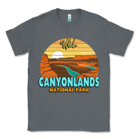 Charcoal Heather Canyonlands Moab Utah National Park Nature Outdoor Lovers Classic Tee - baoMotion