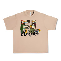 Burro florida state cowhide serape cactus Urban Heavy Tee - RanaPortraitStore