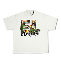 Pistachio florida state cowhide serape cactus Urban Heavy Tee - RanaPortraitStore