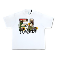 White florida state cowhide serape cactus Urban Heavy Tee - RanaPortraitStore