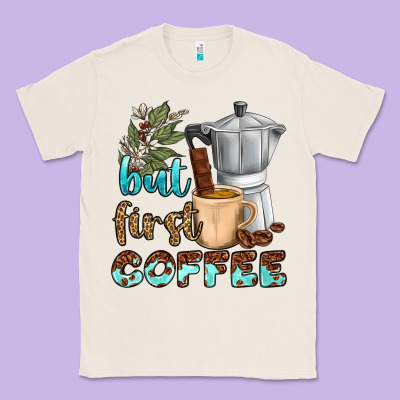 Coffee Cups But First Coffee Bbs Classic Tee Designed By Bundleandbundleshop