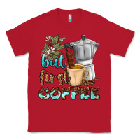 Red coffee cups but first coffee bbs Classic Tee - BundleAndBundleShop