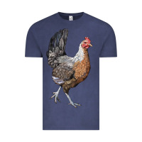 Vintage Denim American Game Chicken Vintage Tee - LillyAllenDesigns