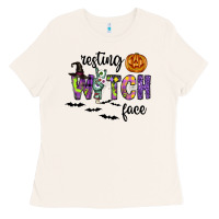 Resting Witch Face Ladies Tee | Teevron
