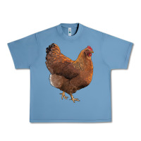 Pebble Blue new hampshire red chicken Urban Heavy Tee - LillyAllenDesigns