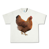 Pistachio new hampshire red chicken Urban Heavy Tee - LillyAllenDesigns