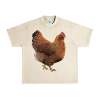 Sandshell new hampshire red chicken Urban Heavy Tee - LillyAllenDesigns