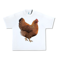 White new hampshire red chicken Urban Heavy Tee - LillyAllenDesigns