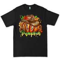 Black Hello Pumpkin Premium Tee - CowhideDigitalArt