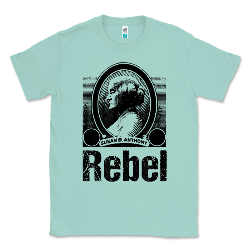 Political Rebel Tshirt Susan B Anthony Women's History Gift Classic Tee by baoMotion | Teevron