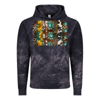 Cloud Black western handdrawn patterns brushstrokes Vintage Hoodie - BarkalooDesign
