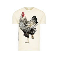 Vintage Arctic wyandotte rooster Vintage Tee - LillyAllenDesigns