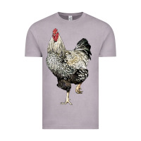 Vintage Zinc wyandotte rooster Vintage Tee - LillyAllenDesigns