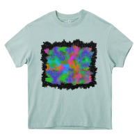 Arona halloween neon leopard background Heavy Core Tee - BundleAndBundleShop