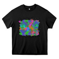 Black halloween neon leopard background Heavy Core Tee - BundleAndBundleShop