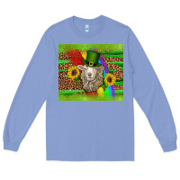 Colony Blue st patricks sheep sunflowers rainbow serape leopard glitter Long Sleeve Tee - Artiststas