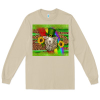 Mushroom st patricks sheep sunflowers rainbow serape leopard glitter Long Sleeve Tee - Artiststas