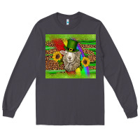 Smoke st patricks sheep sunflowers rainbow serape leopard glitter Long Sleeve Tee - Artiststas