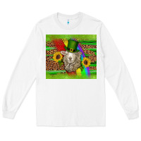 White st patricks sheep sunflowers rainbow serape leopard glitter Long Sleeve Tee - Artiststas