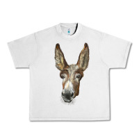 Lunar Rock american mammoth jackstock donkey  face Urban Heavy Tee - LillyAllenDesigns