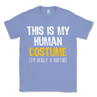 Colony Blue human costume raptor halloween velociraptor lazy easy t shirt Classic Tee - baoMotion
