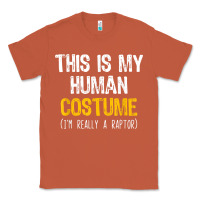 Copper human costume raptor halloween velociraptor lazy easy t shirt Classic Tee - baoMotion