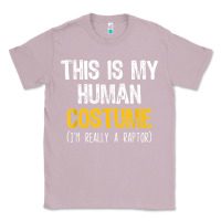 Lilac human costume raptor halloween velociraptor lazy easy t shirt Classic Tee - baoMotion