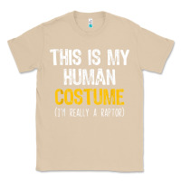 Mushroom human costume raptor halloween velociraptor lazy easy t shirt Classic Tee - baoMotion