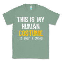 Sage human costume raptor halloween velociraptor lazy easy t shirt Classic Tee - baoMotion