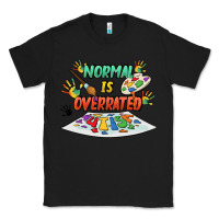 Black Normal Is Overrated Classic Tee - FaDigitalArtStudio