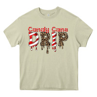 Mossy candy cane drip Heavy Core Tee - FaDigitalArtStudio