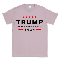 Lilac donald trump 2024 take america back Classic Tee - baoMotion