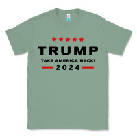 Sage donald trump 2024 take america back Classic Tee - baoMotion