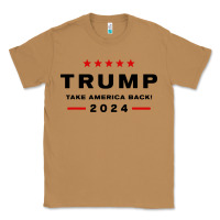 Toasted Coconut donald trump 2024 take america back Classic Tee - baoMotion