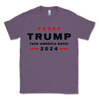 Lavender donald trump 2024 take america back Classic Tee - baoMotion