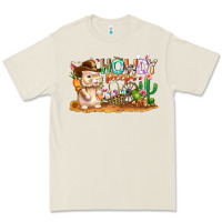 Bone Easter Howdy Peeps Bunny Premium Tee - CowhideDigitalArt