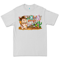 Dove Grey Easter Howdy Peeps Bunny Premium Tee - CowhideDigitalArt