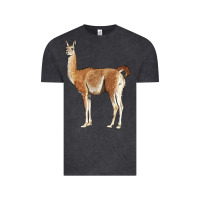 Vintage Black guanaco llama Vintage Tee - LillyAllenDesigns