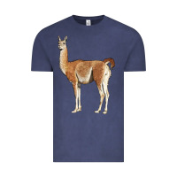 Vintage Denim guanaco llama Vintage Tee - LillyAllenDesigns