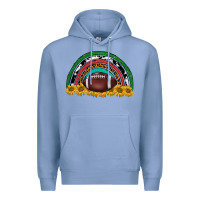 Colony Blue merry christmas sunflower rainbow Premium Hoodie - BarkalooDesign