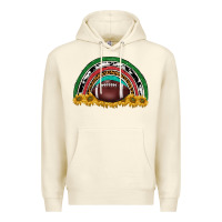Sandshell merry christmas sunflower rainbow Premium Hoodie - BarkalooDesign