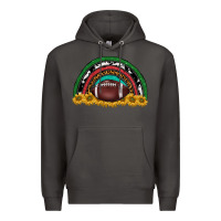 Smoke merry christmas sunflower rainbow Premium Hoodie - BarkalooDesign