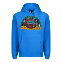 True Royal merry christmas sunflower rainbow Premium Hoodie - BarkalooDesign