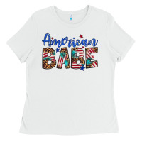 White american babe Ladies Tee - Artiststas